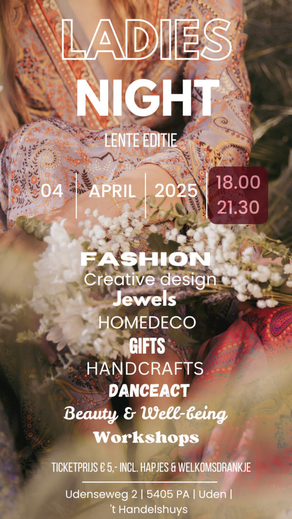 Tickets Ladies Night 04 april 2025