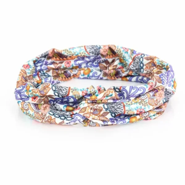 Haarband Purple Mandala