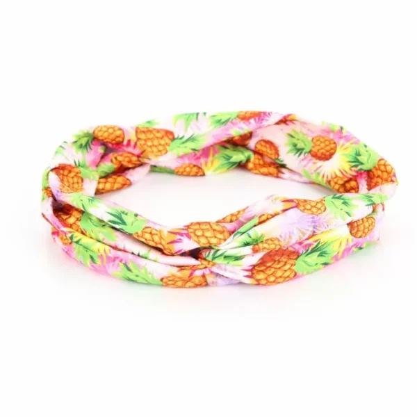 Haarband Ananas