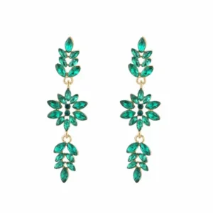 Oorbellen Emerald Green