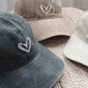 Pet vintage hart donkergroen - Afbeelding 2