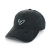 Pet vintage hart donkergroen - Afbeelding 3